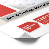 Kunst- en designloopbaan poster (Hoek)