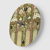 Kunst en gekleurd glas, geïnspireerd op klok! grote klok (Hoek)