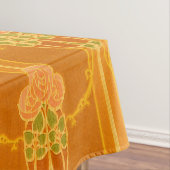 Kunst en kunstschilders Roze rozen Floral Patroon Tafelkleed (Voorbeeld)