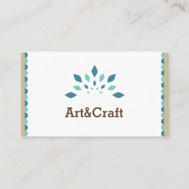 Kunst en kunstwerk visitekaartje