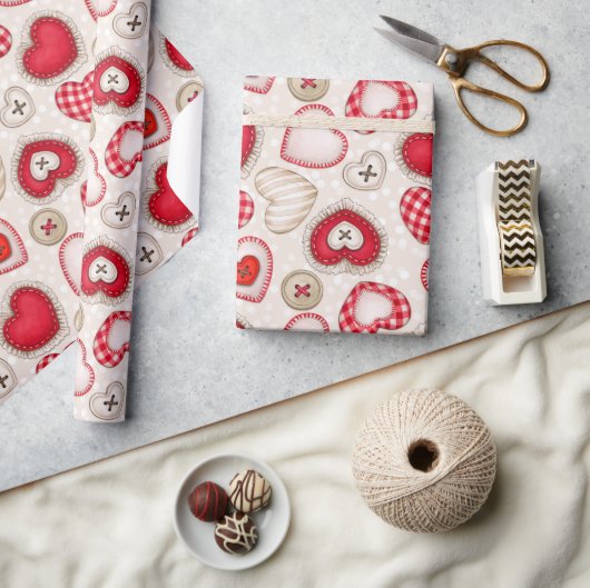 Kunst en liefde cadeaupapier (Crafts)