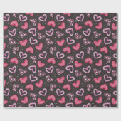 Kunst en liefde cadeaupapier (Vlak)