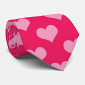 Kunst en liefde stropdas (Opgerold)