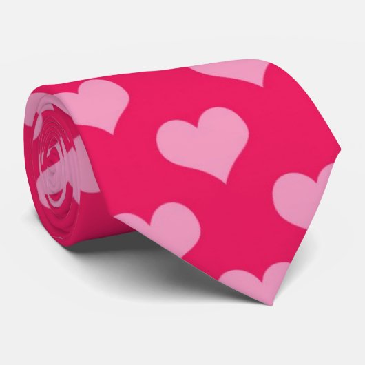 Kunst en liefde stropdas (Opgerold)