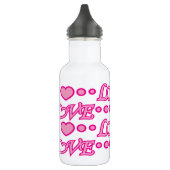 Kunst en liefde waterfles  (Links)
