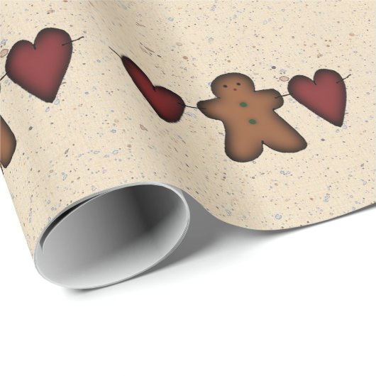 Kunst- en ontbijtkoek cadeaupapier (Rol Hoek)