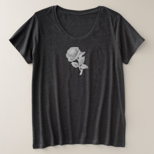 KUNST EN ONTWERP DAMES OVERGROOTTE T-SHIRT (Design voorkant)