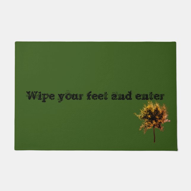 KUNST EN ONTWERP DEURMAT (Voorkant)