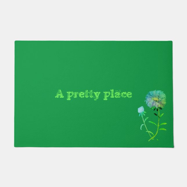 KUNST EN ONTWERP DEURMAT (Voorkant)