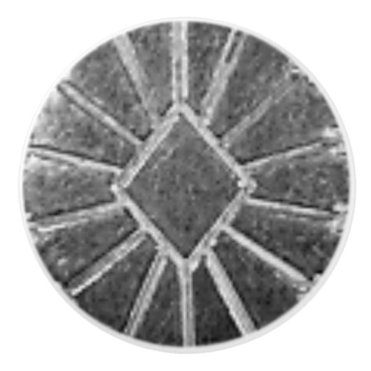 KUNST EN ONTWERP Keramische Trekkracht Knop (Voorkant)