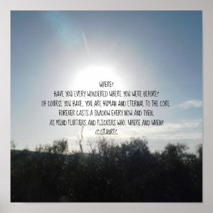 KUNST EN ONTWERP MUUR POSTER