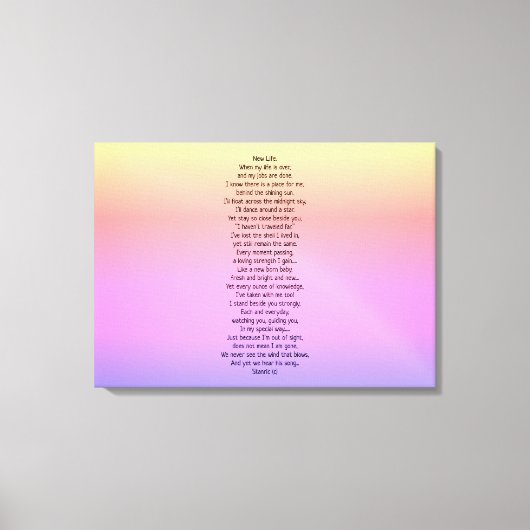 KUNST- EN ONTWERPSTIJL VOOR DOEK CANVAS AFDRUK (Voorkant)