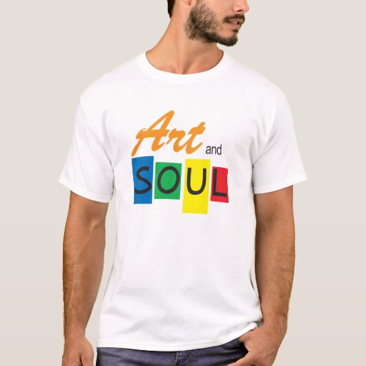 Kunst en sol t-shirt (Voorkant)