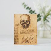 KUNST EN TEETH, DENTAAL KLINIEK, DENTIST Parchment Briefkaart (Staand voorkant)