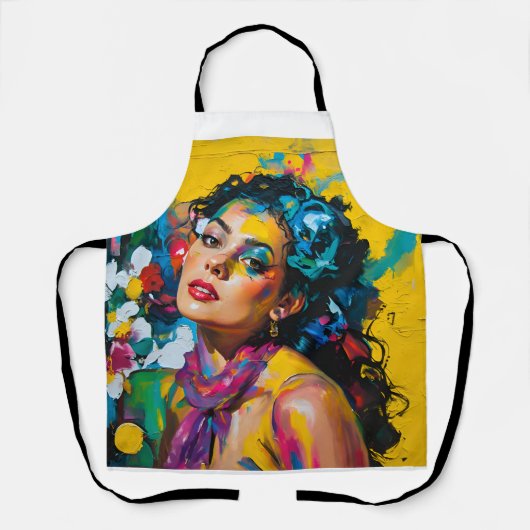 Kunst en vrouwen schort (Voorkant)