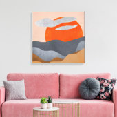 Kunst en wandDécor Canvas Afdruk (Insitu (Woonkamer))