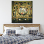 Kunst en wetenschappen, 1636 canvas afdruk (Insitu (Slaapkamer))