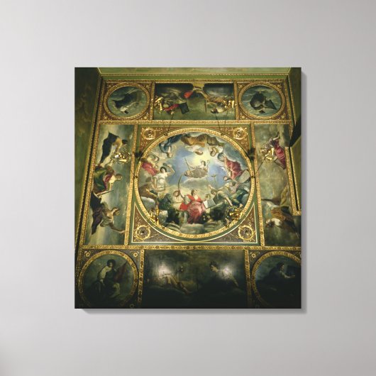 Kunst en wetenschappen, 1636 canvas afdruk (Voorkant)