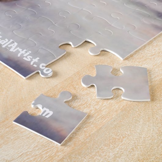 Kunst en wijngaardpuzzel met cadeaudoos, 520 stuks legpuzzel (Zijkant)