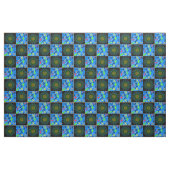 Kunst en Wiskunde, blauw Stof (Fat Quarter)