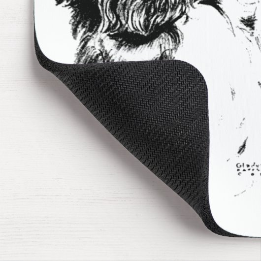  kunst Engelse Springer Spaniel Dog Mousepad Muismat (Hoek)