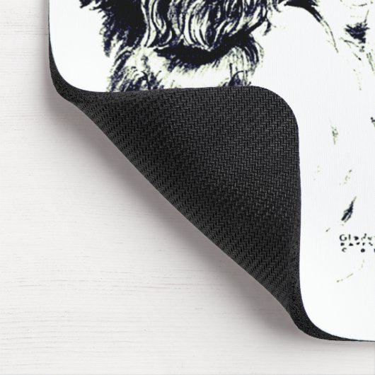  kunst Engelse Springer Spaniel Dog Muismat (Hoek)