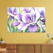 *~* KUNST Fantasie Bloemen TV2 Uitgerekte Canvas P (Insitu (Woonkamer))