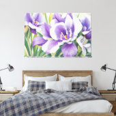 *~* KUNST Fantasie Bloemen TV2 Uitgerekte Canvas P (Insitu (Slaapkamer))
