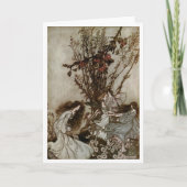  kunst - feeën voelen zich dansend, kaart (Voorkant)