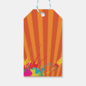 Kunst Feest Schilderen Verjaardag Labels Cadeaulabel (Achterkant)