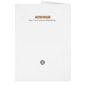  kunst - feiers voeden een eekhoorn (Achterkant)