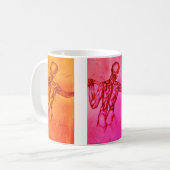 kunst figuur ontwerper koffiemok (Voorkant links)