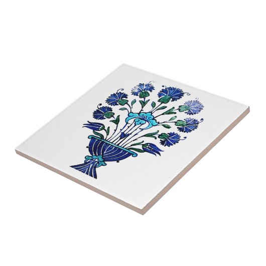 Kunst- Floral Tegeltje (Zijkant)