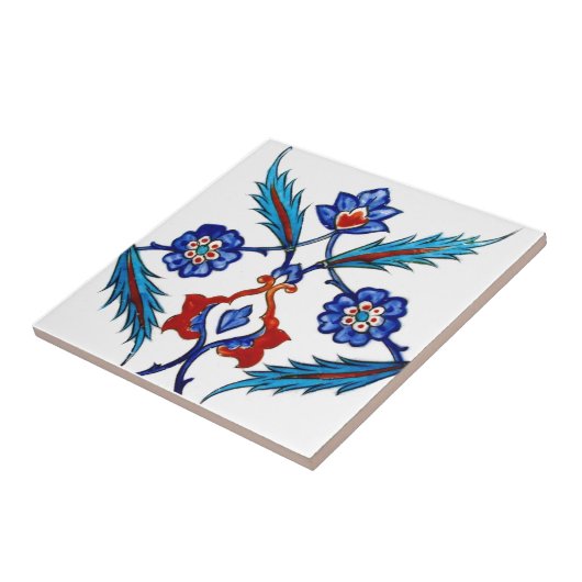 Kunst- Floral Tegeltje (Zijkant)