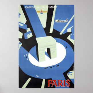 Kunst Franse Print Frankrijk Reis Poster Parijs