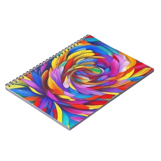 Kunst Fusion Levendige School Werk Schrijven Kleur Notitieboek (Linkerzijde)