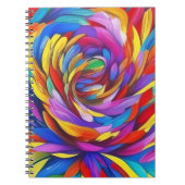 Kunst Fusion Levendige School Werk Schrijven Kleur Notitieboek (Voorkant)