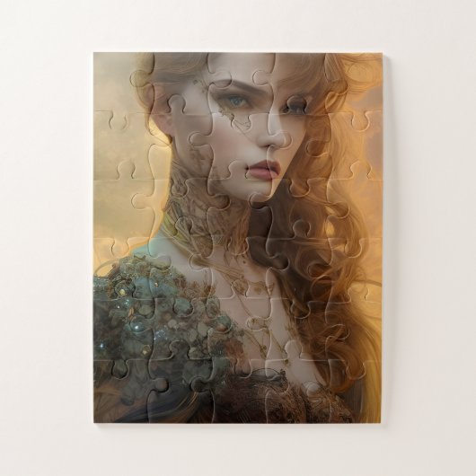Kunst gegenereerd door Exquisite Beauty AI Legpuzzel (Verticaal)