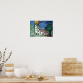 Kunst geïnspireerd door Hundertwasser Poster (Keuken)