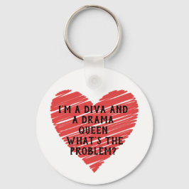 Kunst geïnspireerd op liefde en Valentijnsdag Sleutelhanger