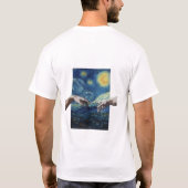 Kunst geïnspireerd Van Gogh T-shirt (Achterkant)