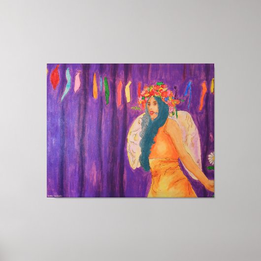 Kunst - Gewikkeld Canvas - door Debbie Davidsohn - (Voorkant)