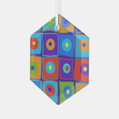 Kunst Glas Ornament (Voorkant links)