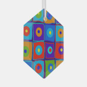 Kunst Glas Ornament (Voorkant Rechts)