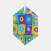Kunst Glas Ornament (Voorkant links)