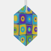 Kunst Glas Ornament (Voorkant Rechts)