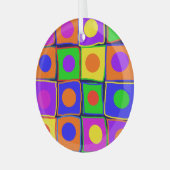 Kunst Glas Ornament (Voorkant links)