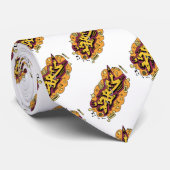 Kunst graffiti hand tekening stropdas (Opgerold)