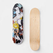 Kunst/graffiti Persoonlijk Skateboard (Voorkant)