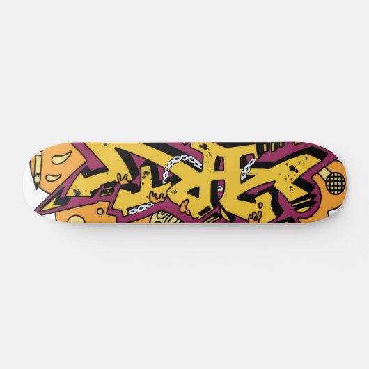 Kunst graffiti skateboard (Horizontaal)